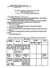 Ma trận và Đề kiểm tra học kỳ II môn Ngữ văn 6 - Năm học 2019-2020 - Trường PTDTBT TH và THCS Tà Xi Láng (Có đáp án)